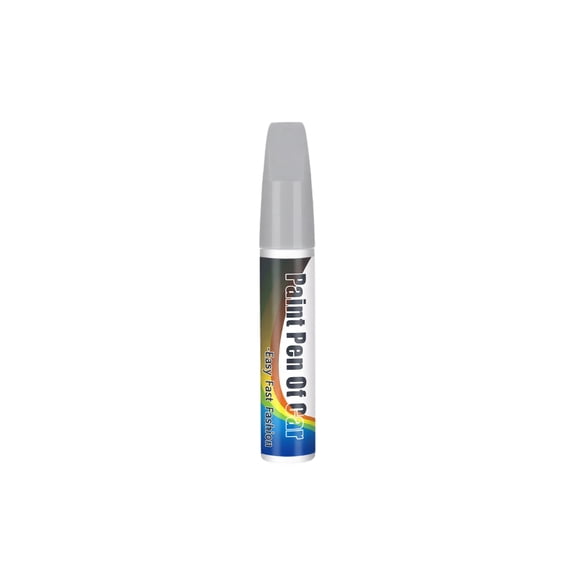 Car Paint Pen, Universal Silver 0.4 OZ Quick Dry Scratch Remover Tool, 1 Pack Portable Auto Touch Up Pen for Vehicle Surface Scratch Repair Mark Concealment Suitable for Various Car Paint Finishes