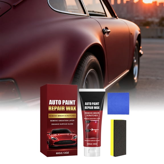 Car Paint Repair Paste,Scratch Removal And Polishing Compound,Paint Surface Restoration Treatment,Automotive Paint Refinishing Formula,Scratch Repair And Waxing Solution,Car Paint Care Kit