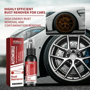 Car Paint Rust Remover Spray 30ml Multi Surface Oxidation Cleaner Auto Detailing Paint Safe Rust Dissolver For Metal Tools Brick Carpet Fabric Vehicle Care Solution