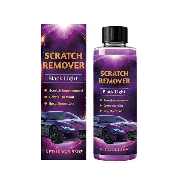 Car Paint Scratch Repair, Car Scratch Remover, Black Light, 3.53Oz 100G, Surface Correction, Gentle Vehicle Coating, Simple Operation, 1 Pc