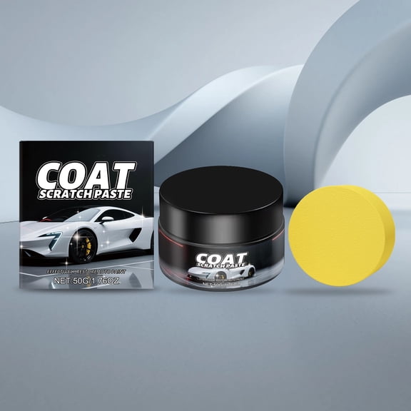 Car Paint Scratch Repair Cream,Professional-Grade Scratch Remover Paste,Cars,Water-Based Formula with Alumina&Silicon Dioxide,High-Gloss Restoration,Multi-Surface Application,Vehicle Paint Care