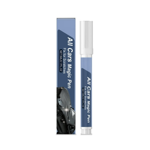 Car Paint Scratch Repair Pen 2-in-1, 5ml Touch Up Pen with Precision Applicator, Automotive Surface Correction Tool