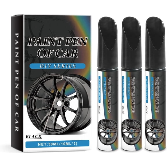 Car Paint Scratch Repair Pen Black for Swirl Marks ScuffBlack