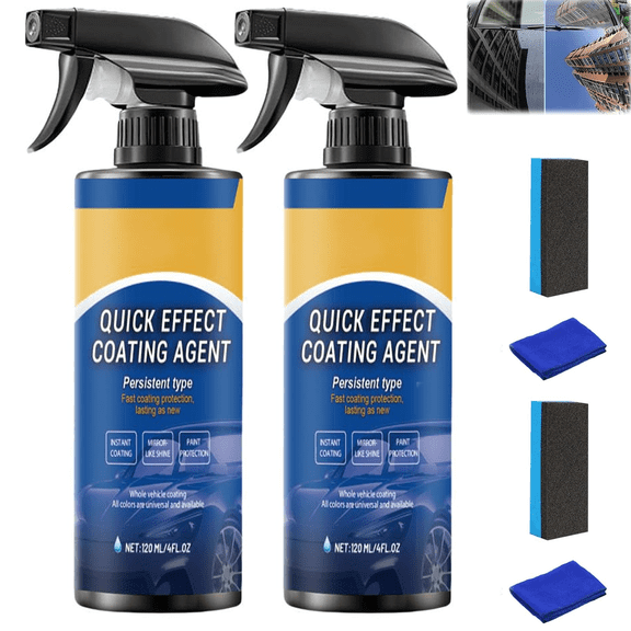 Car Paint Spray for Shine and Protection, Durable Coating Spray, Long-Lasting Finish for Family Vehicles