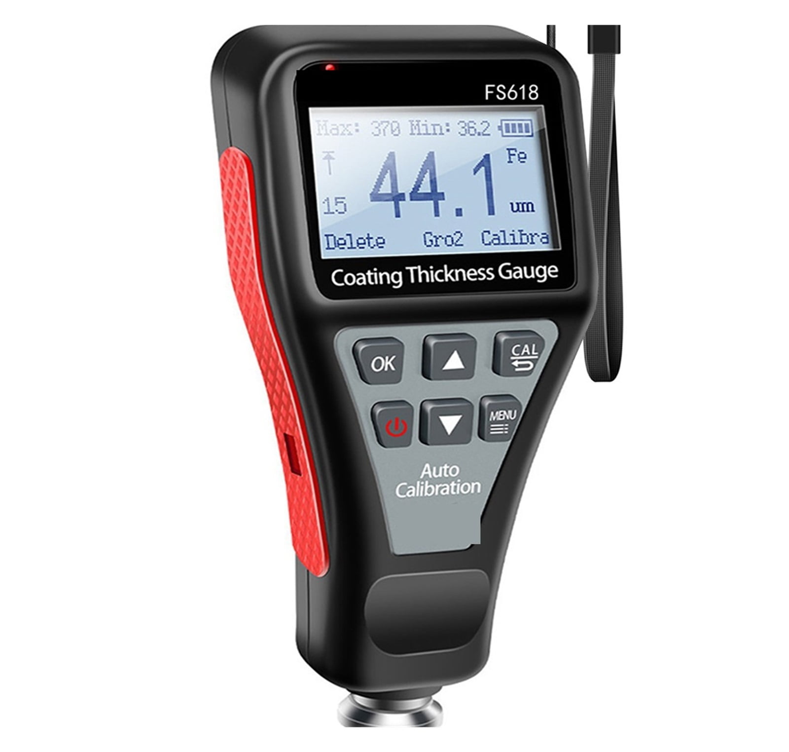 YNB-555 Lackdickenmessgerät Digital - Schichtdicken-Tester Für Auto-Lack Mit Fe/nFe/Fe+Zn Modi