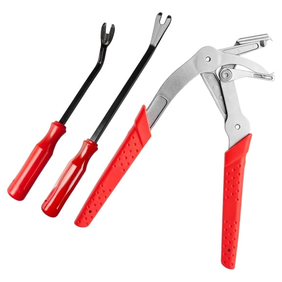 Car Panel Clip Remover With 2 Fastener Extractors For Auto Interior Trim And Dashboard Removal Panel Clip Removal Tool