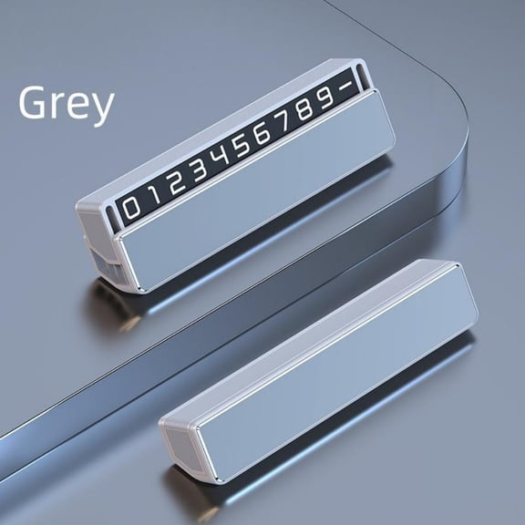 Car Parking Phone Number Plate Temporary Parking License Plate Telephone Number