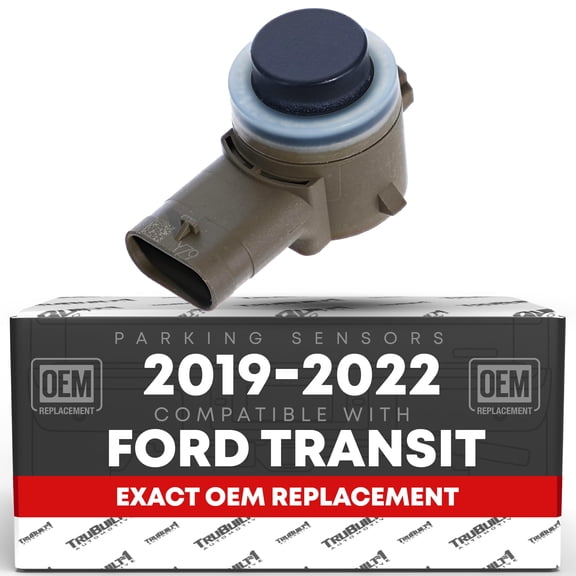 Car Parking Sensors - Compatible with 2019-2022 Ford Transit - Front or Rear Bumper Parking Aid Sensor, Backup Reverse Parking Assist Kit - OEM JU5Z15K859B