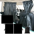 thumbnail image 1 of Car Partition Sunshade Curtain Vehicle Privacy Divider UV Protection Window Shade Automotive Accessory, 1 of 5