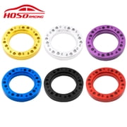 Car Parts Modification Conversion Steering Wheel Hub Adapter Black Universal Aluminum Alloy Steering Wheel Hair Pack
