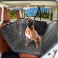 thumbnail image 1 of Car Pet Mat, Waterproof Twill Rear Seat Cover with Side Flaps, Scratch Resistant for Dogs, Large Size 137x62x57cm, 1 of 7