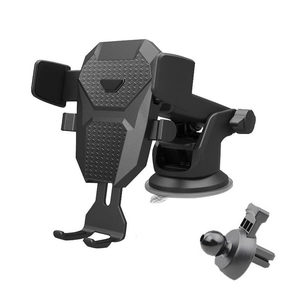 Car Phone Car Accessories Interior Decoration Windshield Coche Stand for Mobile Vehicle GPS Black Support Dropshipping, Phone Holder