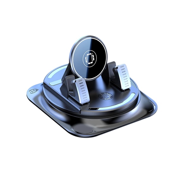 Car Phone Holder, 360 Degree Rotatable Dashboard Mount With Non Slip Grip And Easy Installation Design, Universal Cell Phone Stand for Drivers Road Trips Daily Commute