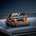 thumbnail image 1 of Car Phone Holder 360 Degree Rotation, 2-in-1 Phone Number Display Rack, Dashboard Mount for Car Navigation, Horizontal & Vertical Screen Adjustment, Suction Cup Non-Slip Holder, 1 of 9