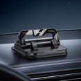 thumbnail image 1 of Car Phone Holder 360 Degree Rotation, 2-in-1 Phone Number Display Rack, Dashboard Mount for Car Navigation, Horizontal & Vertical Screen Adjustment, Suction Cup Non-Slip Holder, 1 of 9