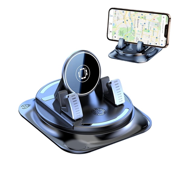 Car Phone Holder 360 Degree Rotation,2026 Non Slip Dashboard Hero Phone Holder,Adjustable Universal Car Phone Mount,Tool Free Installation for Car Magnetic Interiorcar Navigation Mount