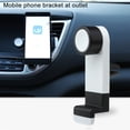 thumbnail image 1 of Car Phone Holder 360 Degree Rotation Mini Air Vent Cellphone Mount Stand for Vehicle,Black, 1 of 8