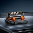thumbnail image 1 of Car Phone Holder 360° Rotation, 2 in 1 Multi-functional Car Phone Stand and Number Plate Cellphone Holder, for Car Navigation in-Car Dashboard, Universal Phone Mount, Orange, 1 of 4