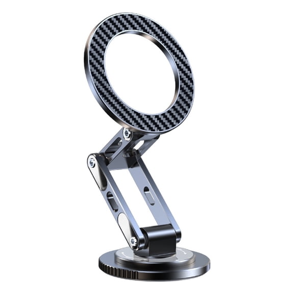 Car Phone Holder 360 Rotation Metal Build Anti-Slip Grip For Safe Driving