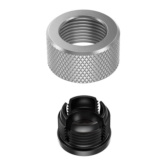 Car Phone Holder Accessories Aluminum 17mm Nut And Plastic Base For Multi Rotation Phone Tablet Navigation Device Mounts