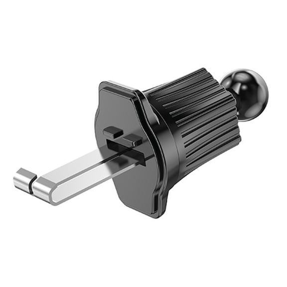 Car Phone Holder Accessory 17mm General Vent Clip with Not Shake Hook Rotatable Design for Easy Secure Installation