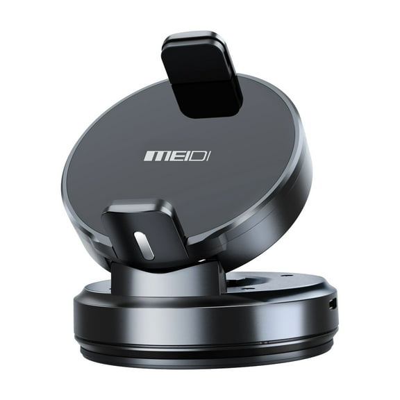 Car Phone Holder Car Dashboard Phone Holder, Wireless Charging Hands Free Holder for iPhone 15 14 13 12 11 X Pro Max Samsung All Phones (Black)