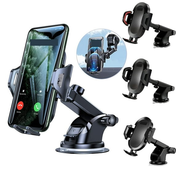 Car Phone Holder Dash Mount Powerful Suction Rally Racing-Grade Stability Phone Holders for Your Car Phone Holder Mount Truck Stand for Dashboard Windshield Vent for All Phones