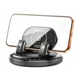 thumbnail image 1 of Elnone Black 360° Rotatable Car Phone Holder, Auto Lock Mount for Cell Phones, 1 of 7