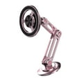 thumbnail image 1 of Car Phone Holder,Hands Free Phone Holder Car, Alloy Folding Magnetic Car Mount Auto Retractable Phone Clamp, with Metal Ring for Car Dash Vent, 1 of 2