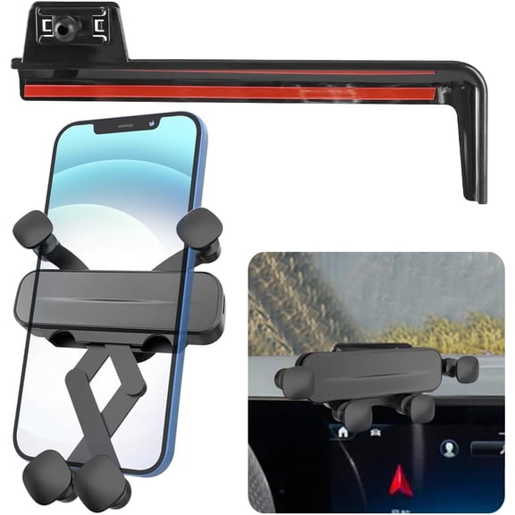 Car Phone Holder for Mercedes Benz GLB Class 2020 2021 2022 2023 2024 2025 GLA CLA EQB Auto Accessories Navigation Screen Bracket Interior Decoration Mobile Cell Phone Mount