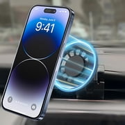 Car Phone Holder Mount for Cadillac XT4 2019-2023 Car Accessories Car Mount 360 Rotation for Car Phone Holder Magnetic Hands Free Compatible with iPhone Samsung Smartphones