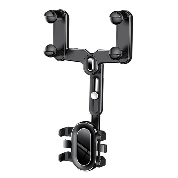 Car Phone Holder Mount Rotating Camera Rearview Mount Stand For 4-7 inch Wide