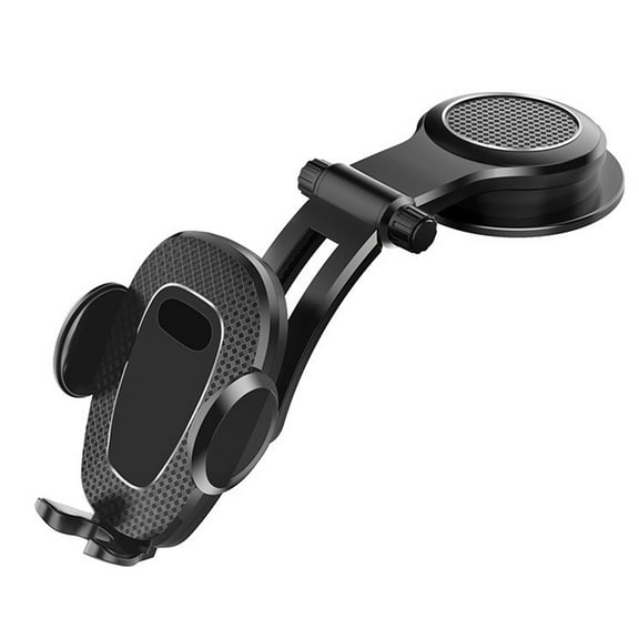Car Phone Holder Mount for Dashboard Windshield 360° Rotate Long Arm Cell Phone Car Mount Compatible with iPhone