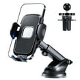 thumbnail image 1 of Car Phone Holder, Anpro Adjustable Suction Cup Phone Holder with Support 360° rotation for Car Air Vent Dashboard Windshield Fit for iPhone Smartphones, 1 of 8