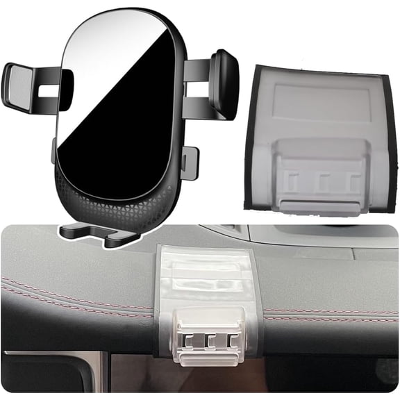 Car Phone Holder for Porsche Macan Auto Accessories [Only for 2015-2025 Macan] [Auto Lock Hands Free Cell Phone Mount Car fits for iPhone & All Smartphones]