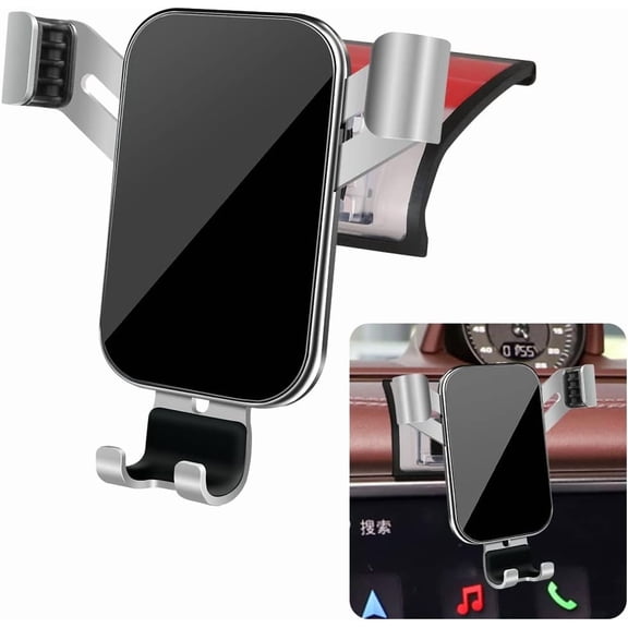 Car Phone Holder for Porsche Panamera 2017 2018 2019 2020 2021 2022 2023 Sedan Wagon Hybrid Auto Interior Accessories Best Cell Phones Mount Cellphone Mobile Cradle Charging Navigation Bracket