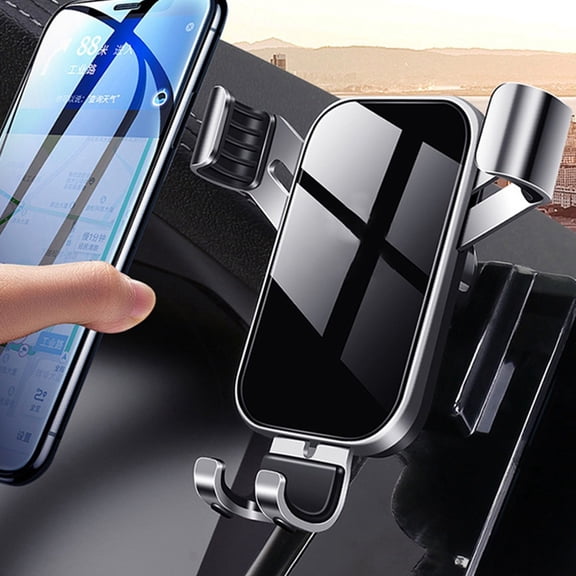Car Phone Holder - Secure Adjustable Vehicle Telephone Bracket for Navigation Mount for All Smartphones Enhance Driving and Convenience