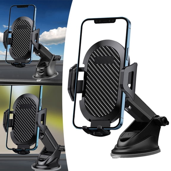 Car Phone Holder Stand Gravity Dashboard Suction Cup Mobile Phone Bracket