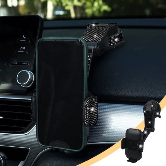 Car Phone Holder Suction Cup Mount Dashboard Windshield GPS Navigation Rotating for SUV Truck
