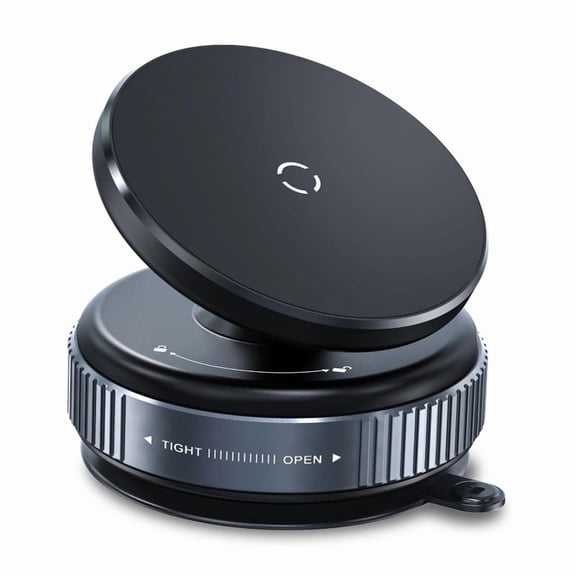 Car Phone Holder, Upgraded 360Adjustable Vacuum Suction 20X Magnets