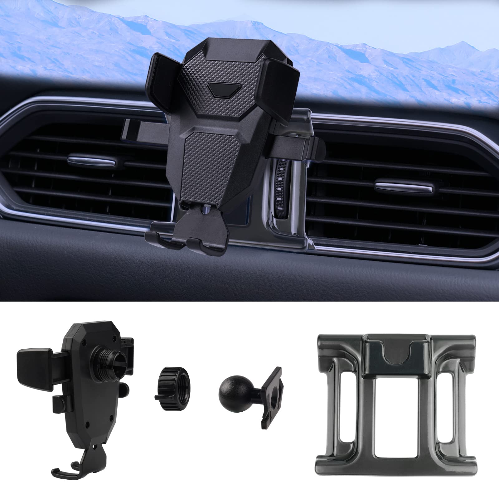 Car Phone Holder ZS23 for Mazda CX5 20172023 Accessories CX5 Cell