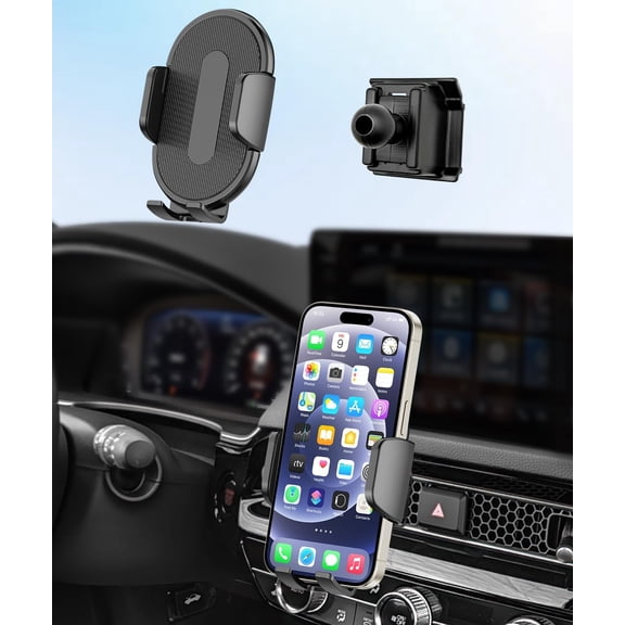 Car Phone Holder for Honda Civic 2024 2025 2026 Auto AccessoriesOne Hand Place & Pick360 RotationHands Freefor 4.7-7 inch Phones