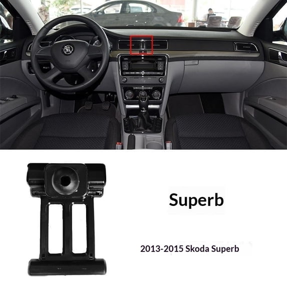 Car Phone Mount Adapter For Skoda 2013-2015 Superb Yeti Holder Stand Mobile Car Cellphone Gravity Bracket Only Base
