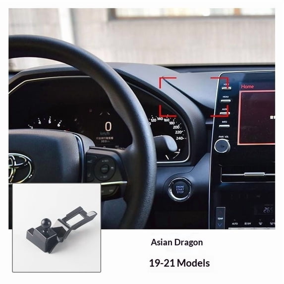 Car Phone Mount Adapter For Toyota 2019-2022 Avalon Holder Stand Mobile Car Cellphone Gravity Bracket Only Base