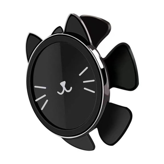 Car Phone Mount Cats Styles 360 Degree Rotating ABS Bracket Secure Grip Easy To Install & Use for Vehicle