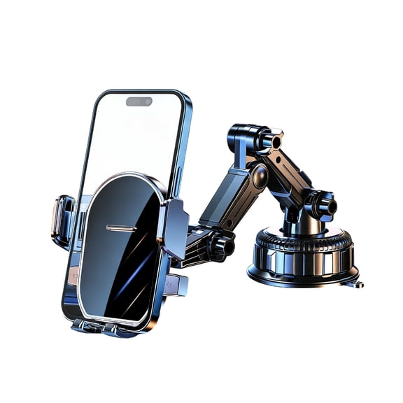 Car Phone Mount Clip Design 360 Rotation Air Outlet Mobile Holder For 4-7.5inch Smartphones Mobile Device