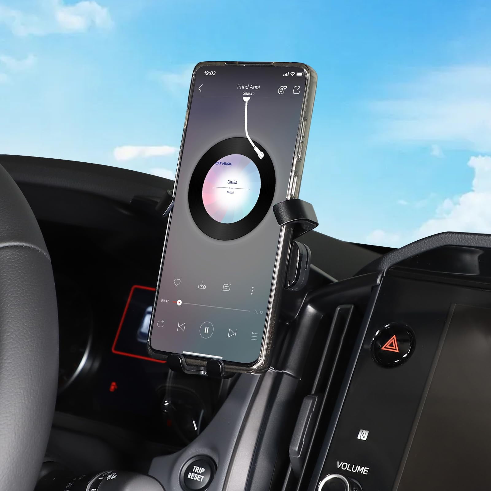 Car Phone Mount Compatible with Subaru Crosstrek/WRX 2022 2024 Center Console Air Outlet Vent
