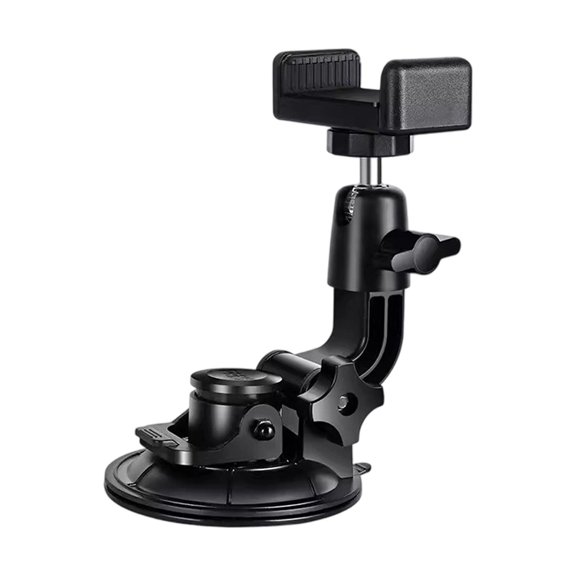 Car Phone Mount Holder Aluminum Base Double Installation Design Dashboard Windshield Air Vent Clip for Smartphones