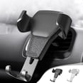thumbnail image 1 of Car Phone Mount for Air Vent – Adjustable Hands Free Cell Phone Holder and Navigation Stand, Universal Fit for Smartphones and GPS, 1 of 6