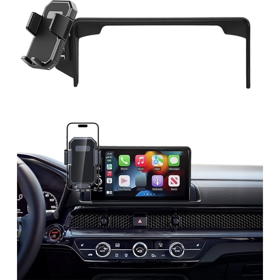 Car Phone Mount for Honda HRV 2023-2026/ CRV 2023-2026 / Pilot Accessories 7/9-inch Screen 360 Rotation Auto Lock Holder Not Affect Air Vent Cradles